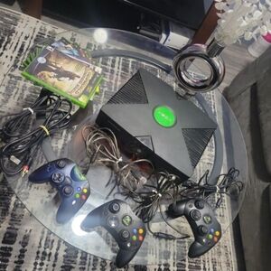Authentic Original Xbox Console Bundle Comes With 6 Games